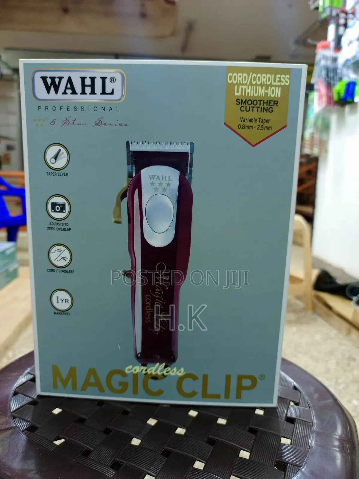 Wahl Professional 5-Star Series Cordless Magic Clip Hair Clipper