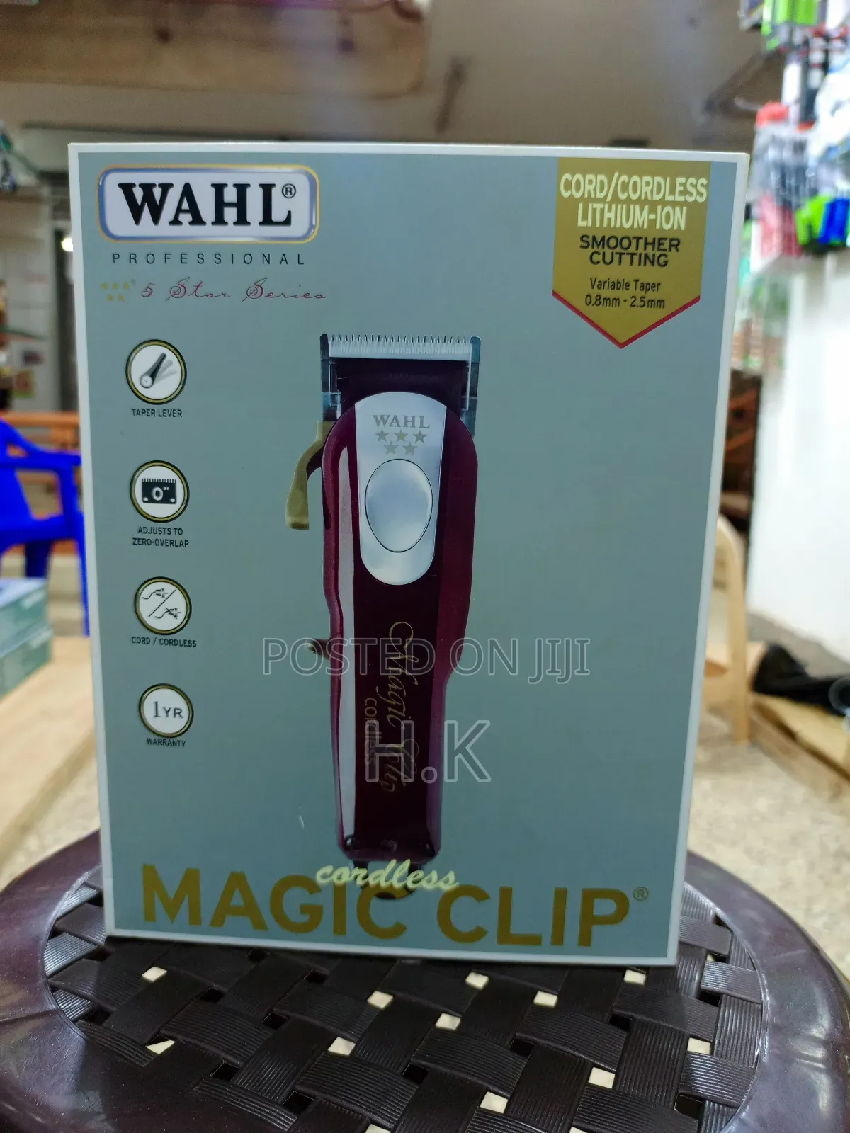 Wahl Professional 5-Star Series Cordless Magic Clip Hair Clipper
