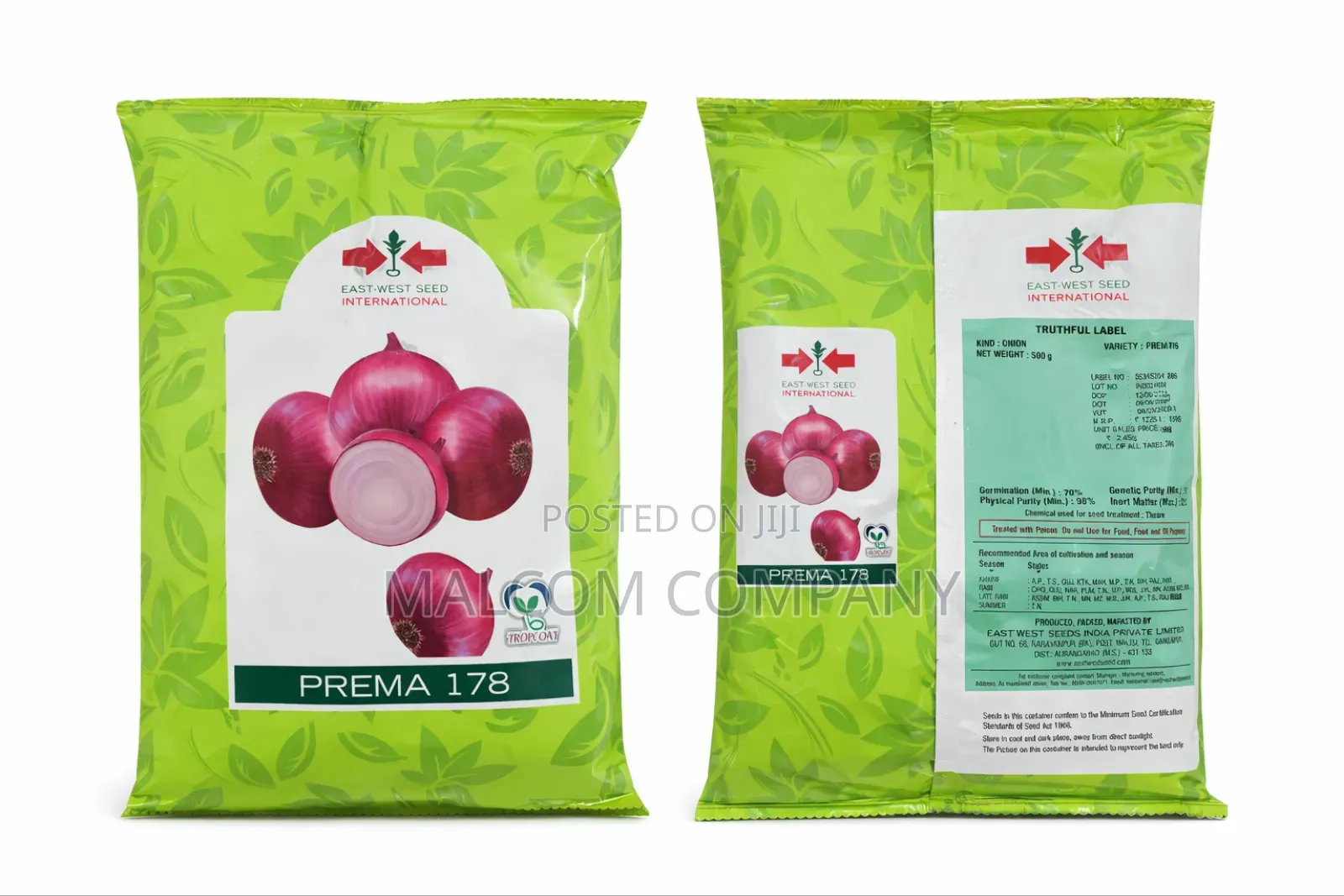 Prema 178 Onion Seeds 500g