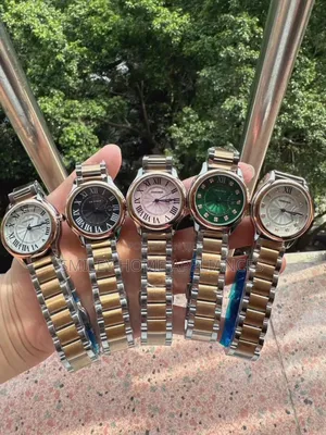 Cartier Women's Original Wrist Analog Time Piece in Various Colors
