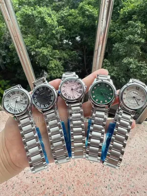 Cartier Womens Original Fancy Analog Wrist Time Piece in Various Color