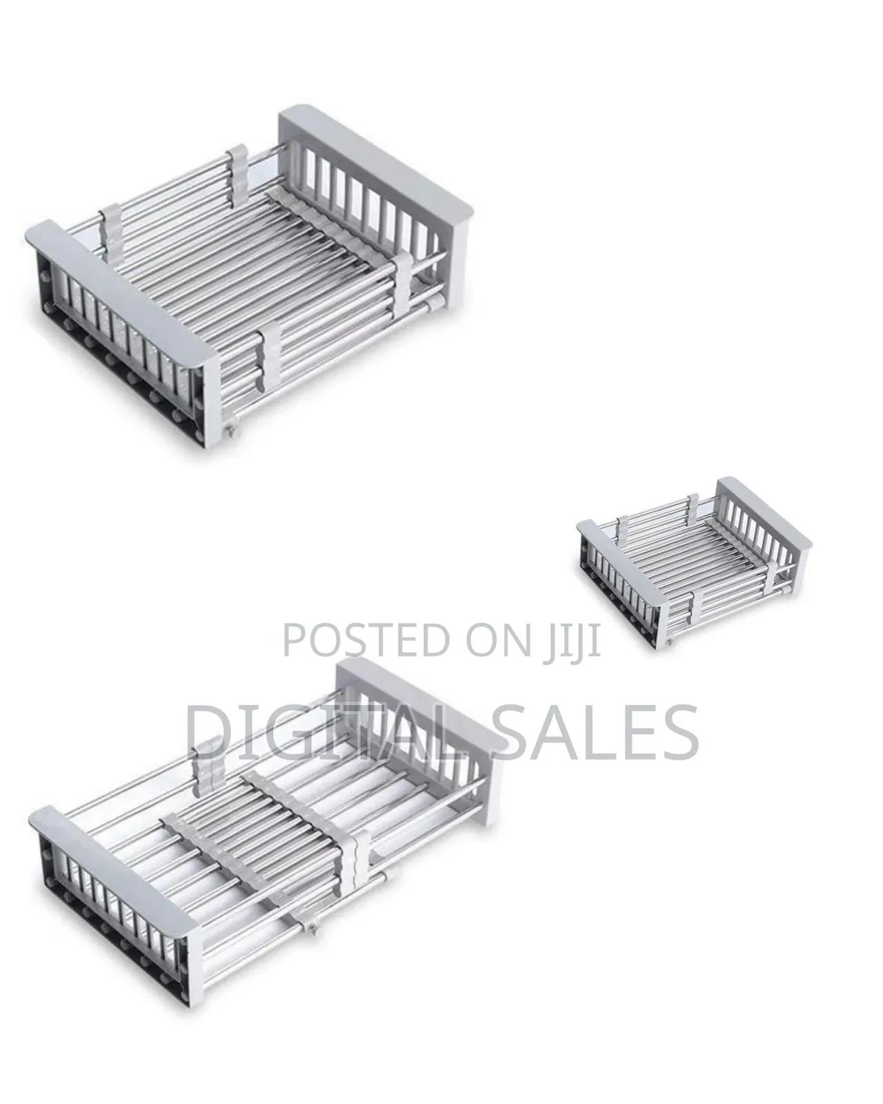 Versatile Retractable Over-the-sink Dish Drying Rack