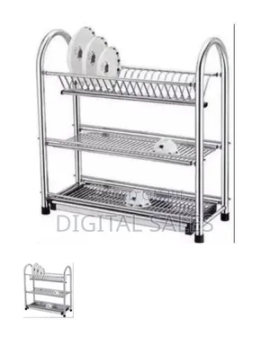 Three-tier Multi-purpose Dish Drying Rack