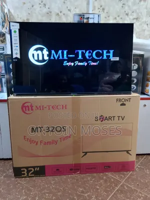 32 Inches Smart Android Tv With Inbuilt Decoder