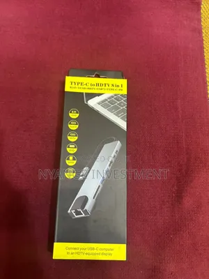8-in-1 Usb Type-C Multiport Adapter .