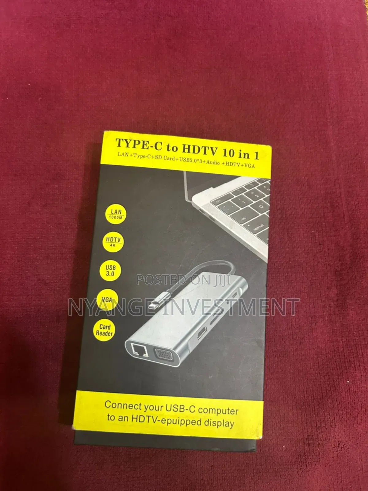 10-in-1 Type-C to HDTV Docking Station.