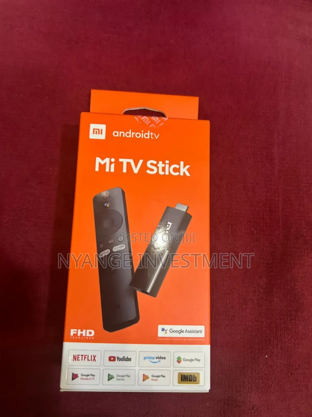 Xiaomi Mi Tv Stick, a Portable Streaming Media.