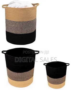 Modern Pleated Storage Basket