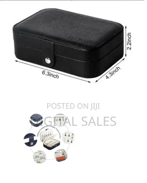 Portable Travel Jewelry Box