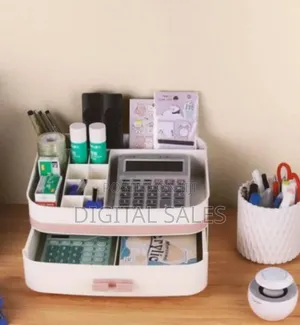 Multi-functional Desk Organizer With Drawers