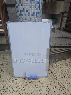 Double Sided Whiteboard 60×90cm With Marker and Duster