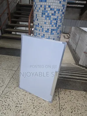 Double Sided Whiteboard 60×90cm With Marker and Duster