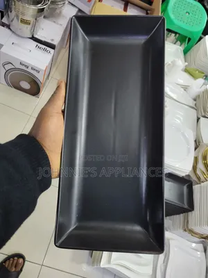 Platter Serving Plates Black DZN