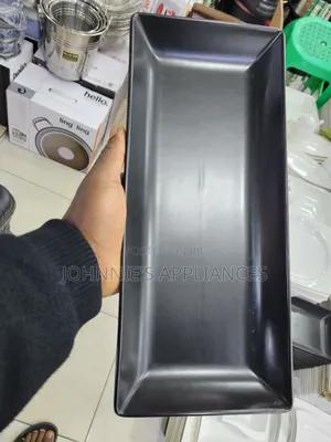 Platter Serving Plates Black DZN