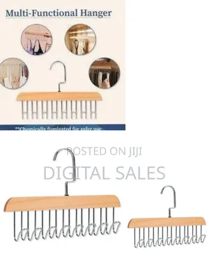Multi-Purpose Wooden Hangers