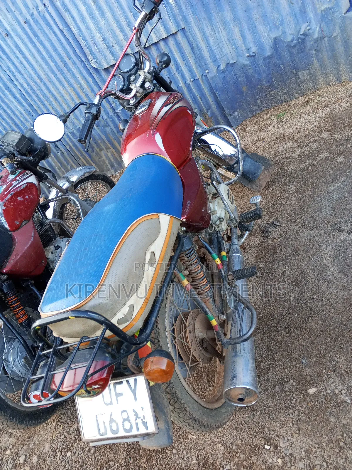 Bajaj Boxer 100 2020 Red