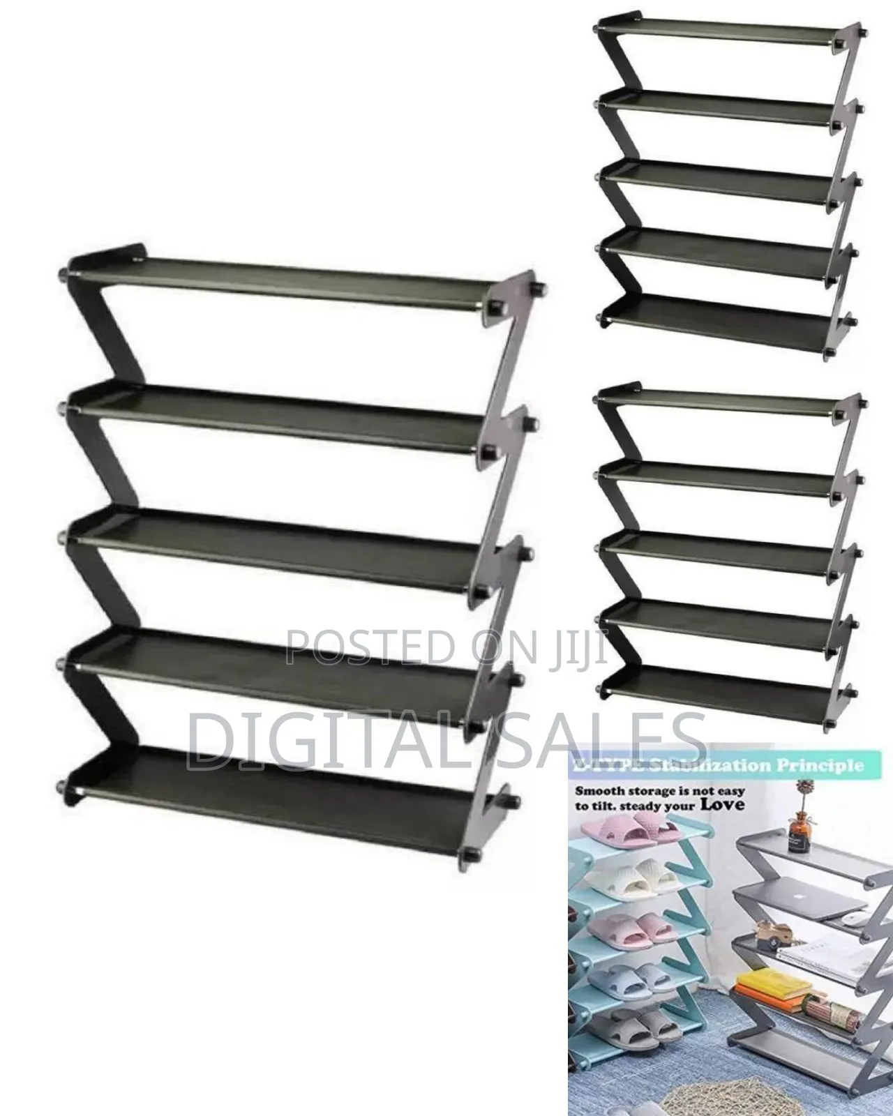 Z-type Multi-tier Organizer