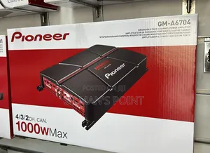 Pioneer Gm-A6704 1000w Car Amplifier