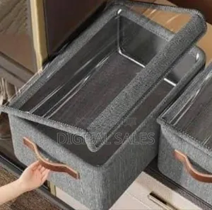 Foldable Fabric Storage Box - Multicolor