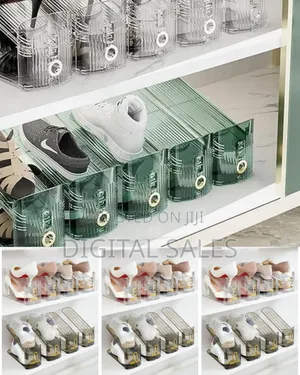 Adjustable Stackable Shoe Rack Organizer For Space-saving Storage