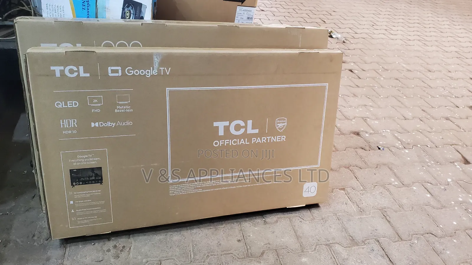 40 TCL Qled Google Android Smart Tv