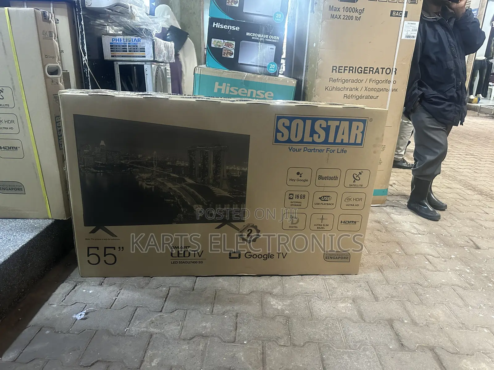 55inch Google Television Solstar