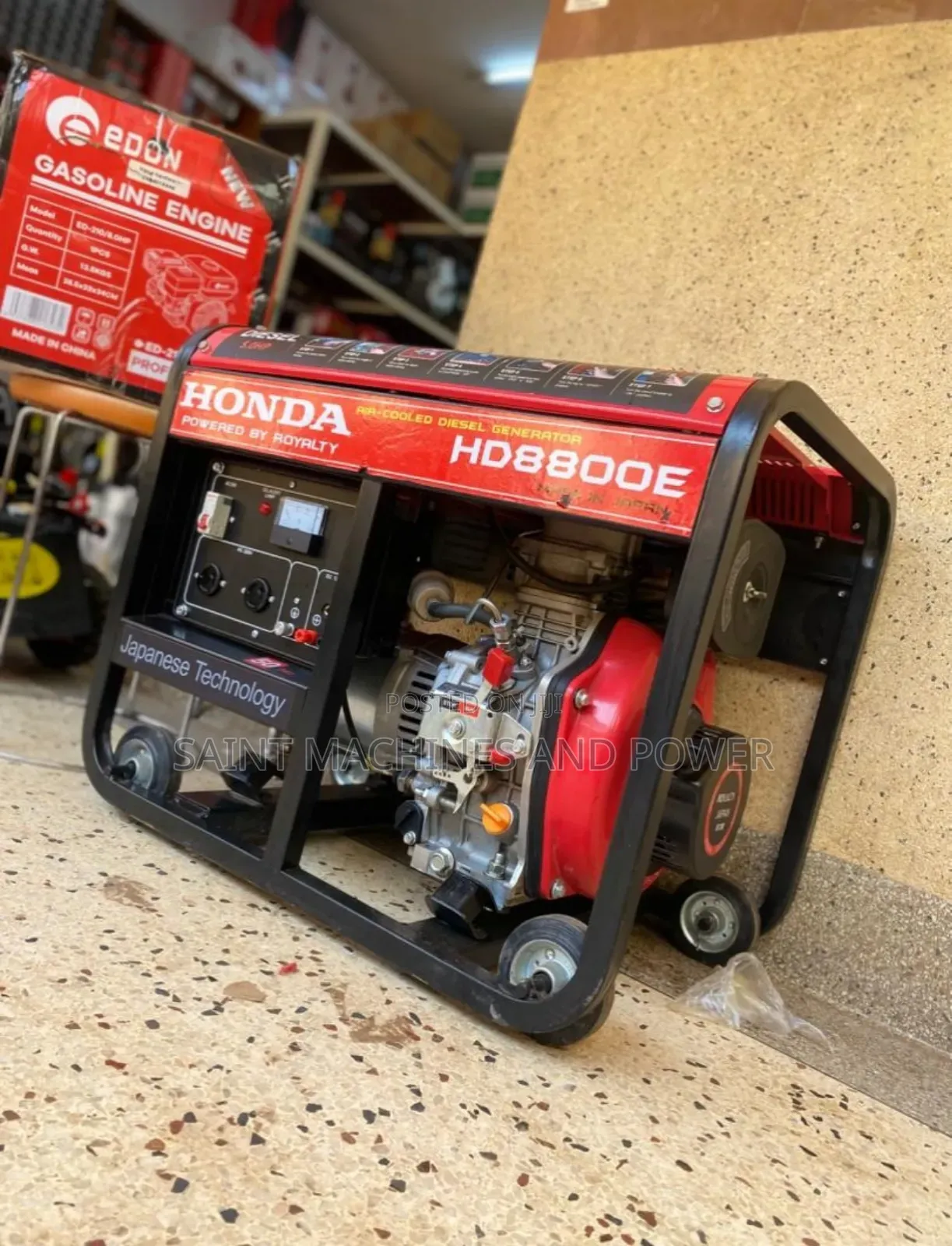 Petrol Generator Hd8800e