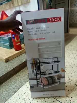 3 Tier Dish Rack With Drainboard