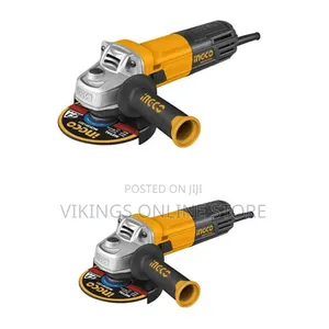 Ingco Angle Grinder Voltage: 220-240v~50/60hz - Orange, Black