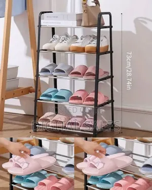 Stylish Space-Saving 4-Tier Shoe Rack Organizer