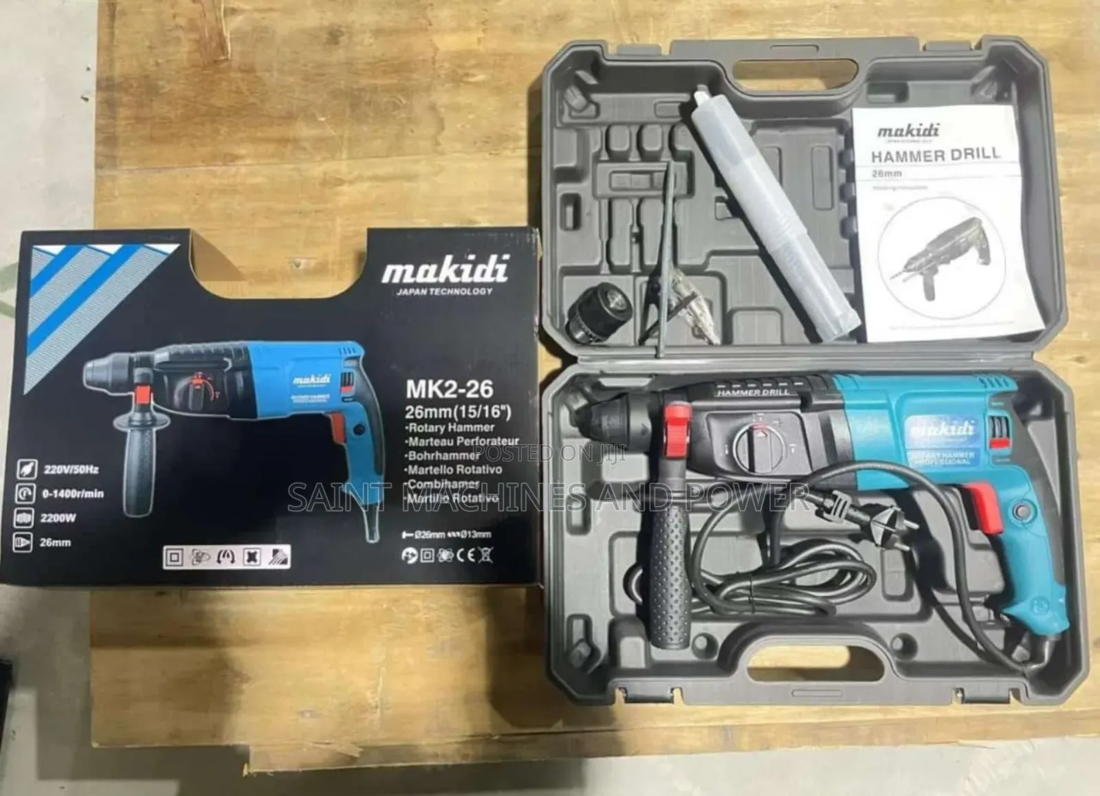 Makita Mk2-26 Rotary Hammer Drill
