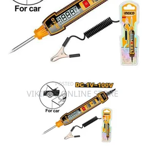 Ingco Digital Automotive Circuit Tester Regulator - Yellow