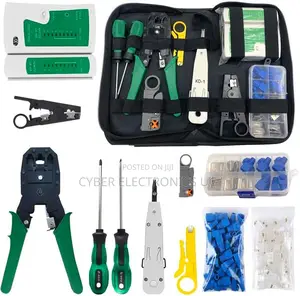 Crimping Tool Kit for Rj11/Rj12/Rj45/Cat5/Cat6/Cat5e