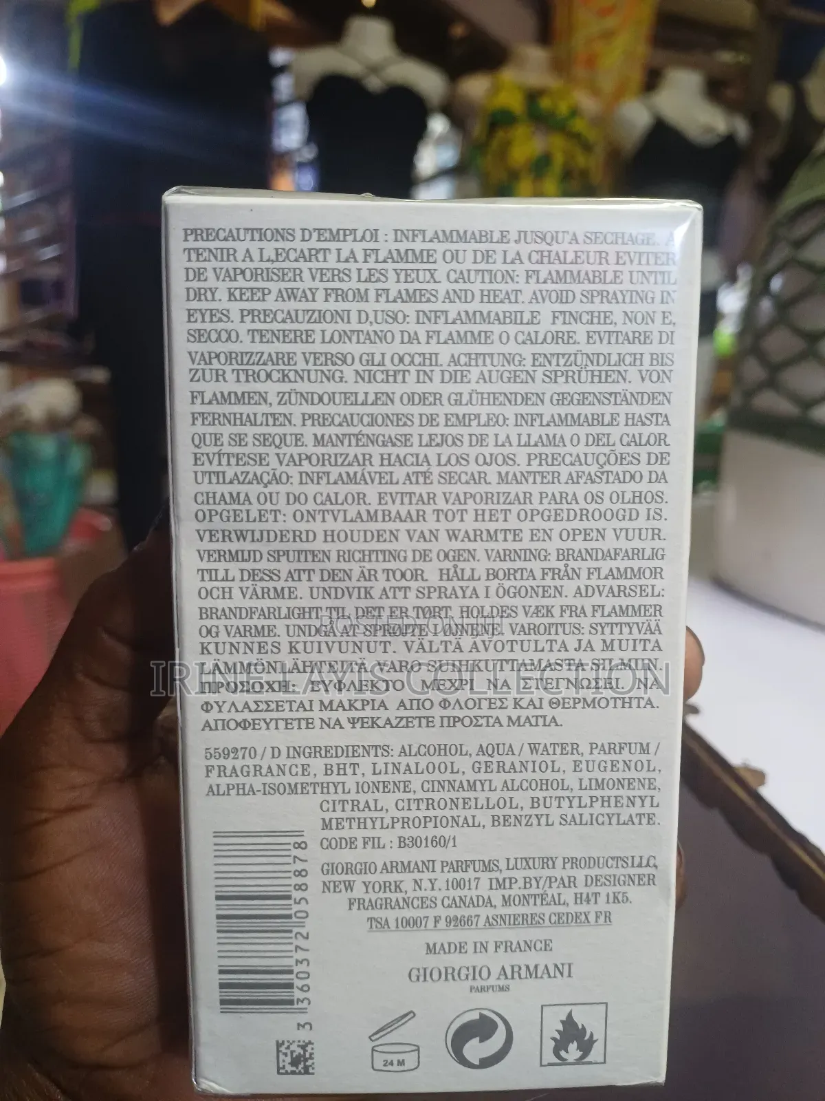 Original Acqua Di Gio Perfume