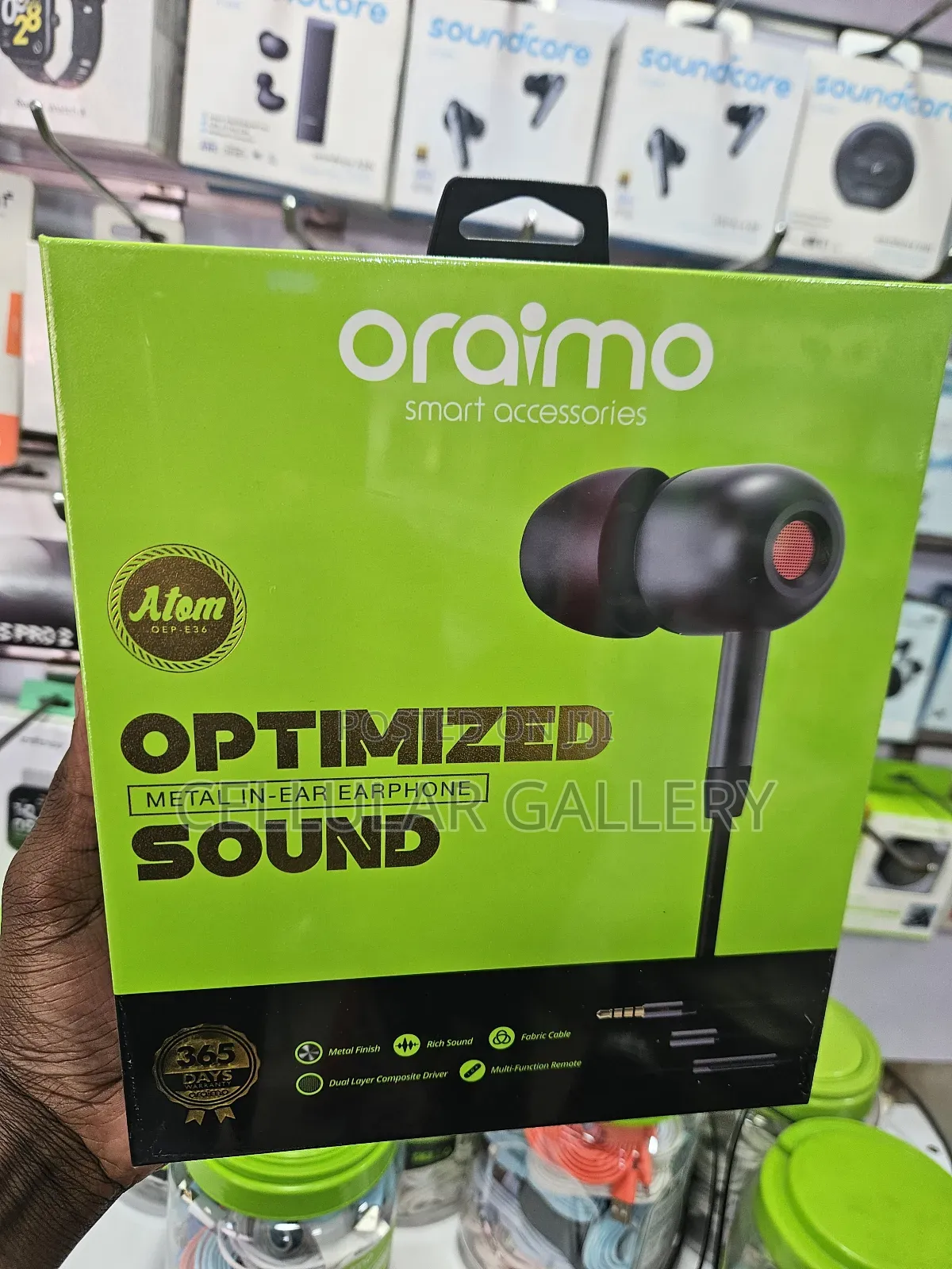 Oraimo Atom Earphones Oep-E36