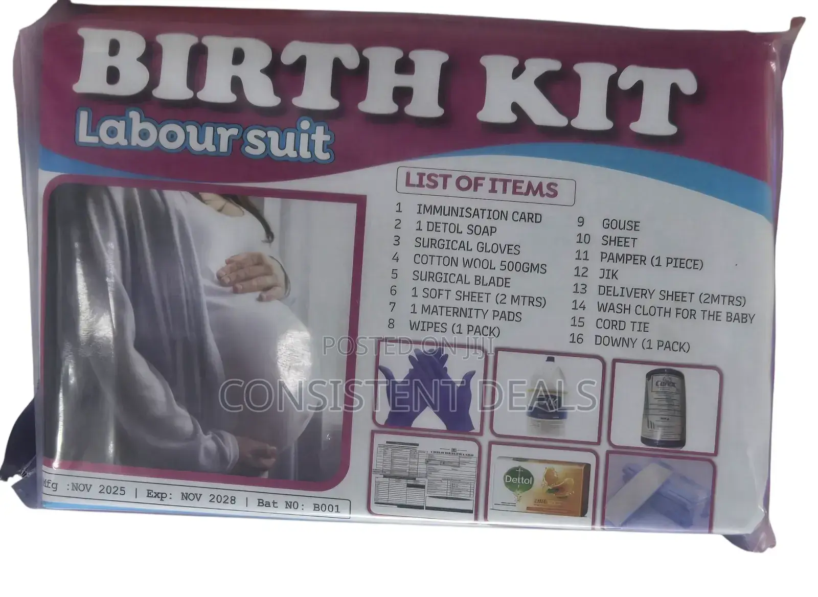 Birth Kit Labour's Suit