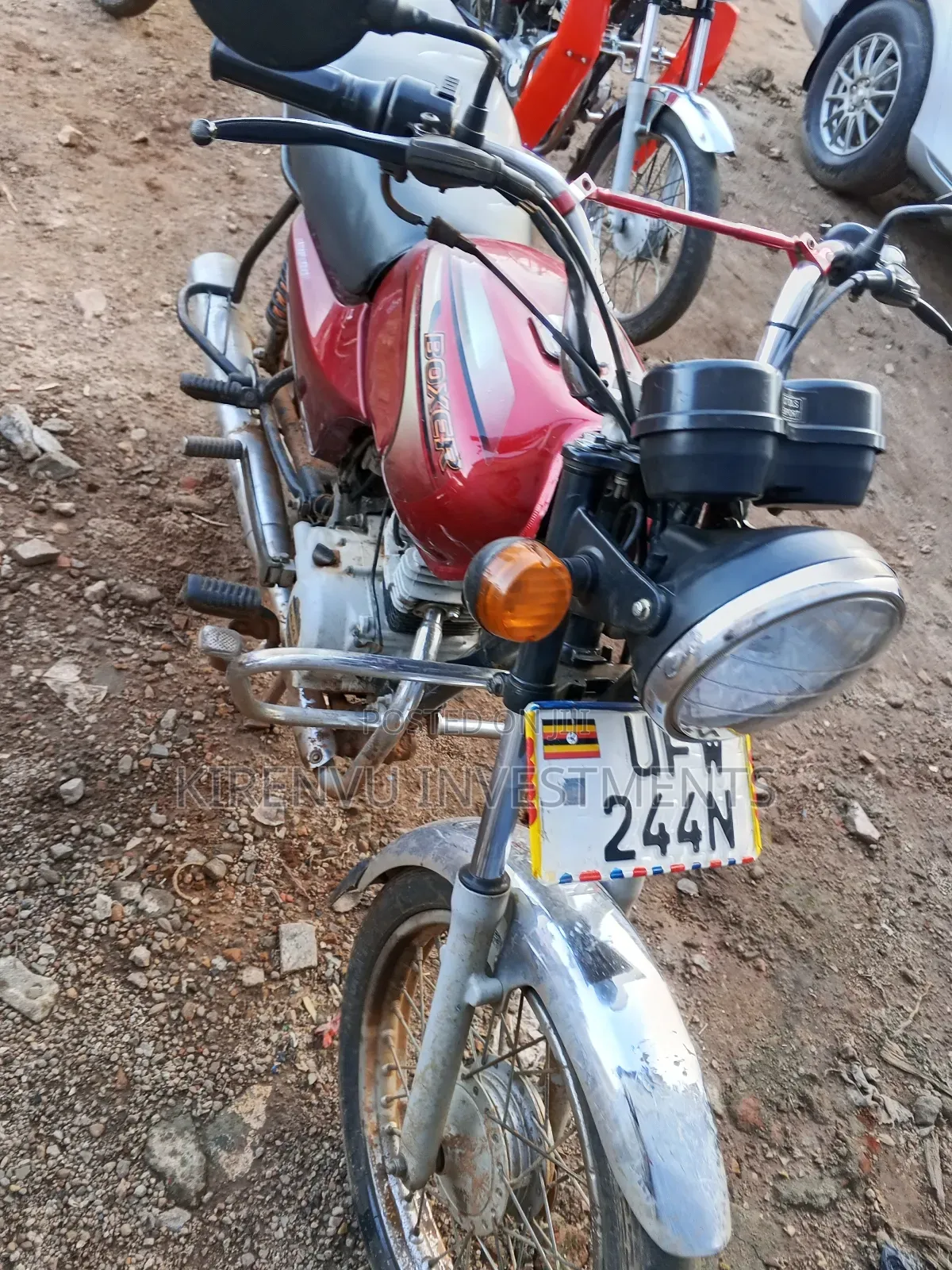 Bajaj Boxer 100 2018 Red