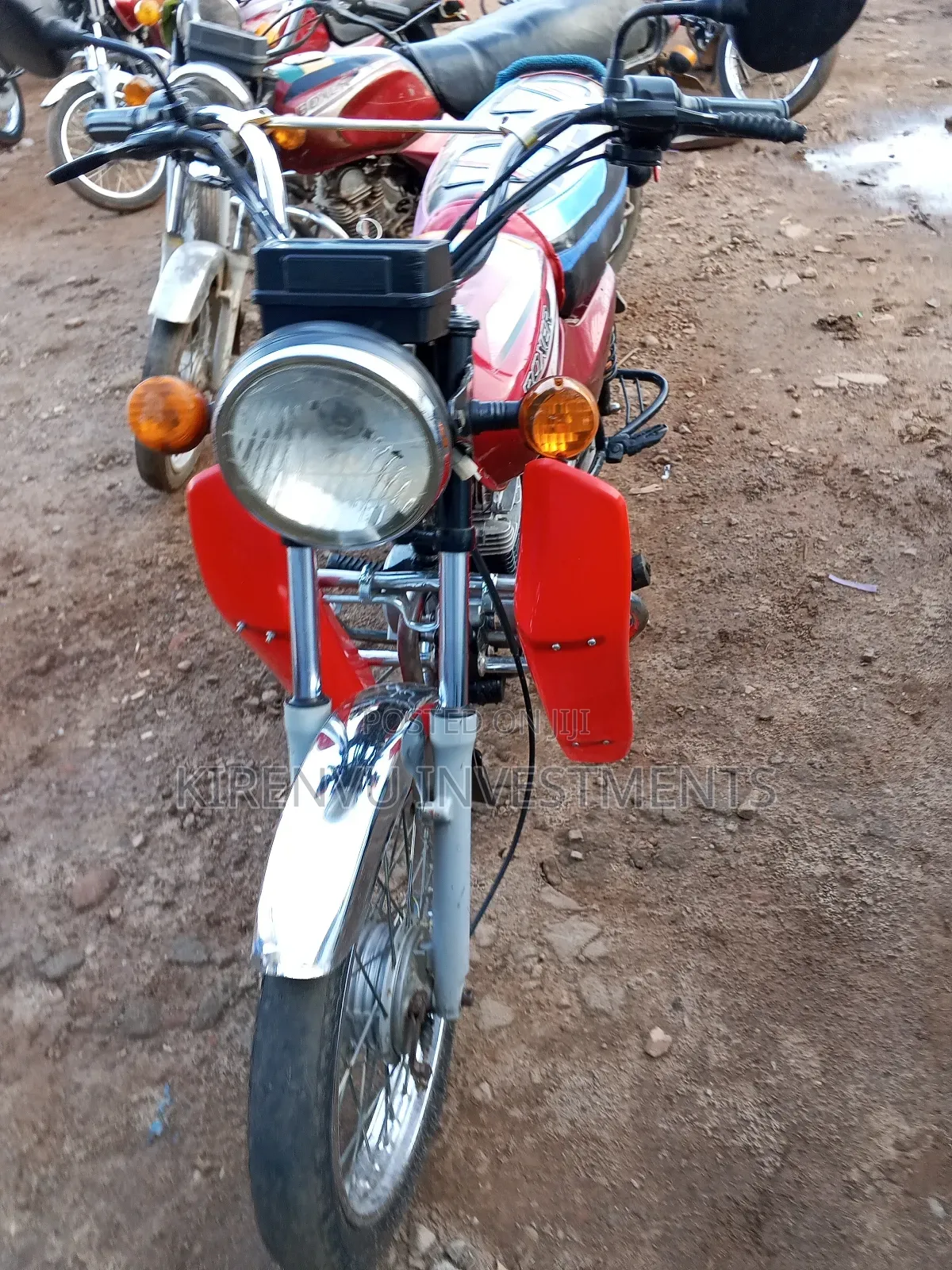 Bajaj Boxer 100 2016 Red