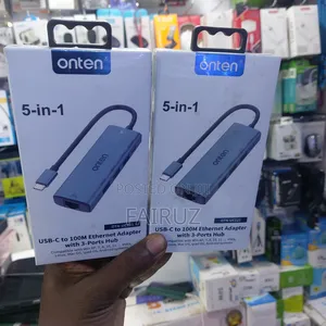 Usb-C to 100m Ethernet Adapter With 3ports Hub