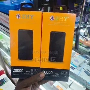 18w Fast Charge 20000mah Zhy Power Bank Pd218