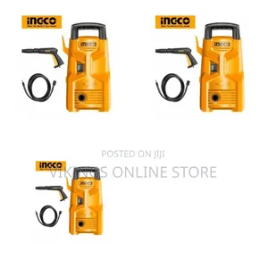 Ingco Hpwr12008 1200w High Pressure Washer With Aluminium Wire Motor