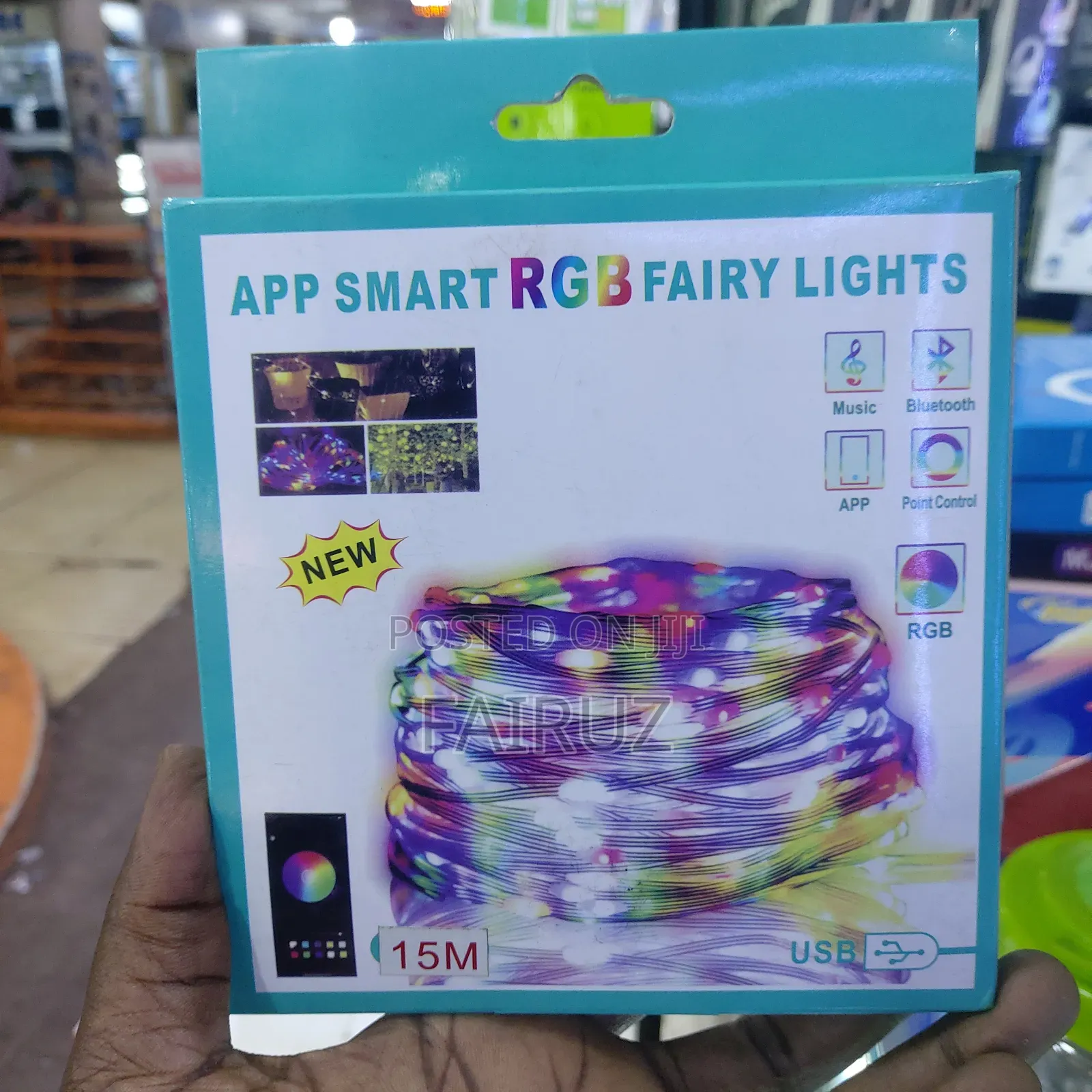 15m App Smart RGB Fairy Lights