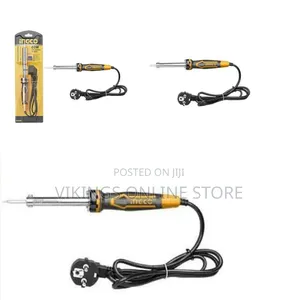 Ingco Electric Soldering Iron - Black, Orange