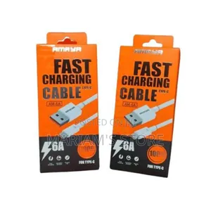 6a Fast Charging Cable Designed for Type-C Devices.