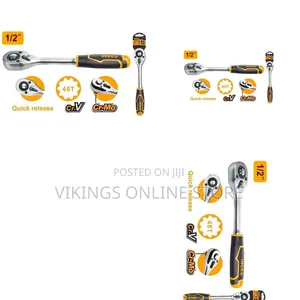 Ingco Hrth0812 - Ratchet Wrench - Orange
