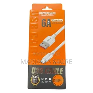 6a Fast Charging Cable Designed for Type-C Devices.