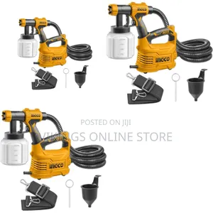 Ingco HVLP Floor Based Spray Gun 800ml - Orange