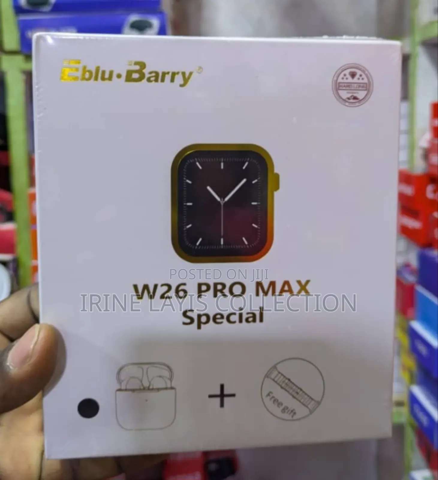 Blu-Barry W26 Pro Max Smartwatch Combo Set