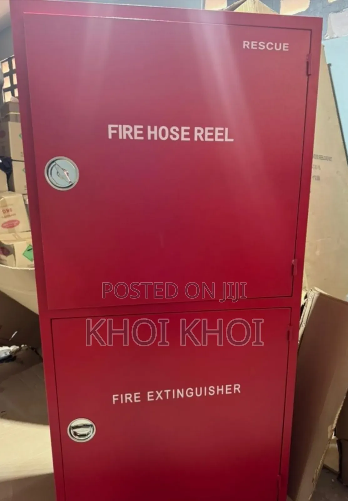 Fire Extinguisher And Hose Reel Cabinet