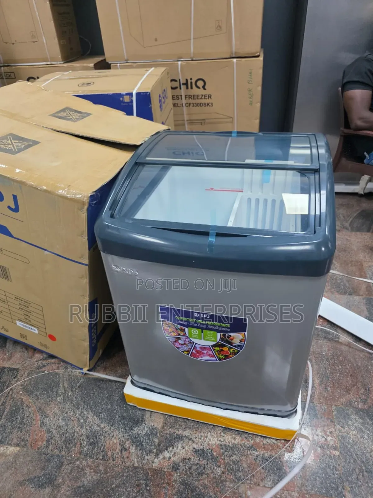 SPJ Ice Cream Deep Freezer 215l